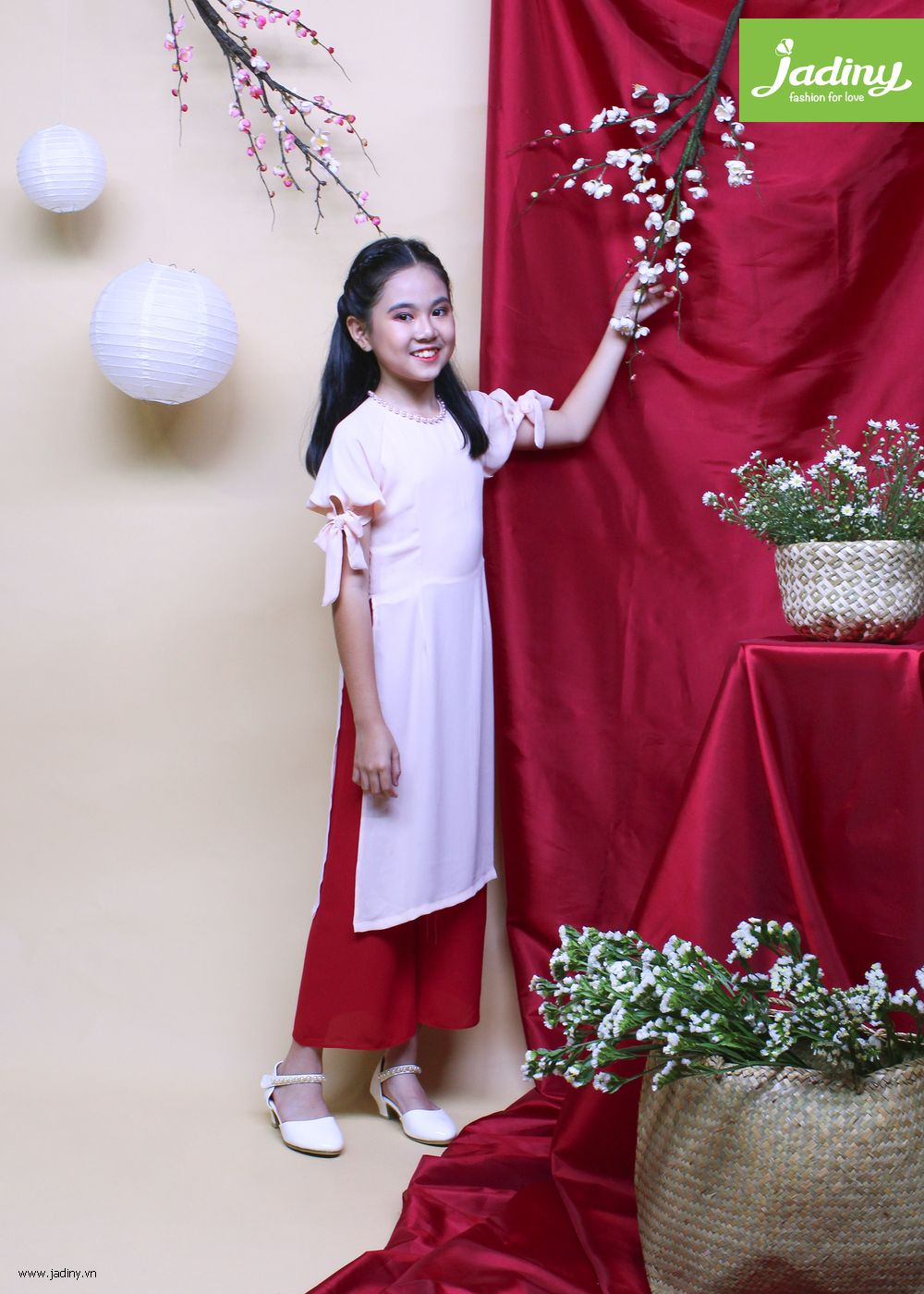áo dài trẻ em tại Hải Phòng