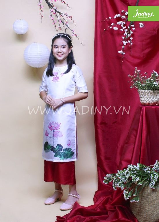 áo dài trẻ em tại Hải Phòng