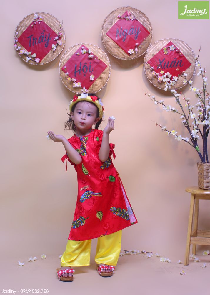 áo dài trẻ em tại Hải Phòng
