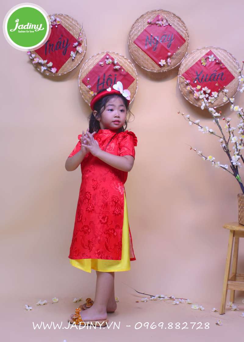 Những Mẫu Áo Dài Cách Tân Bé Gái 7 Tuổi - Jadiny