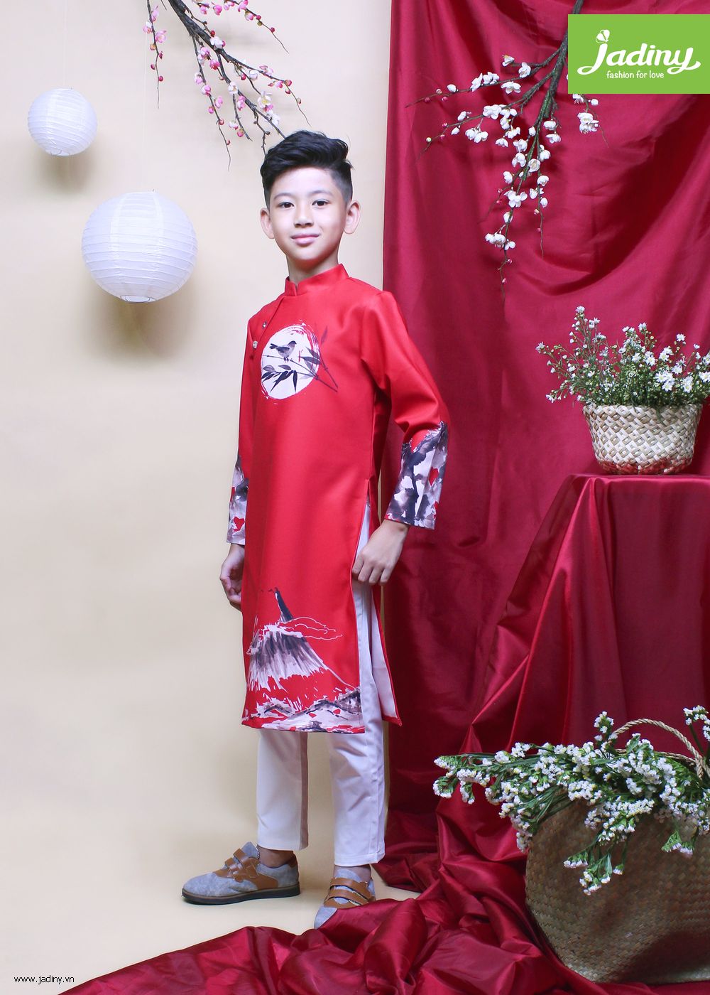 áo dài trẻ em tại Hải Phòng