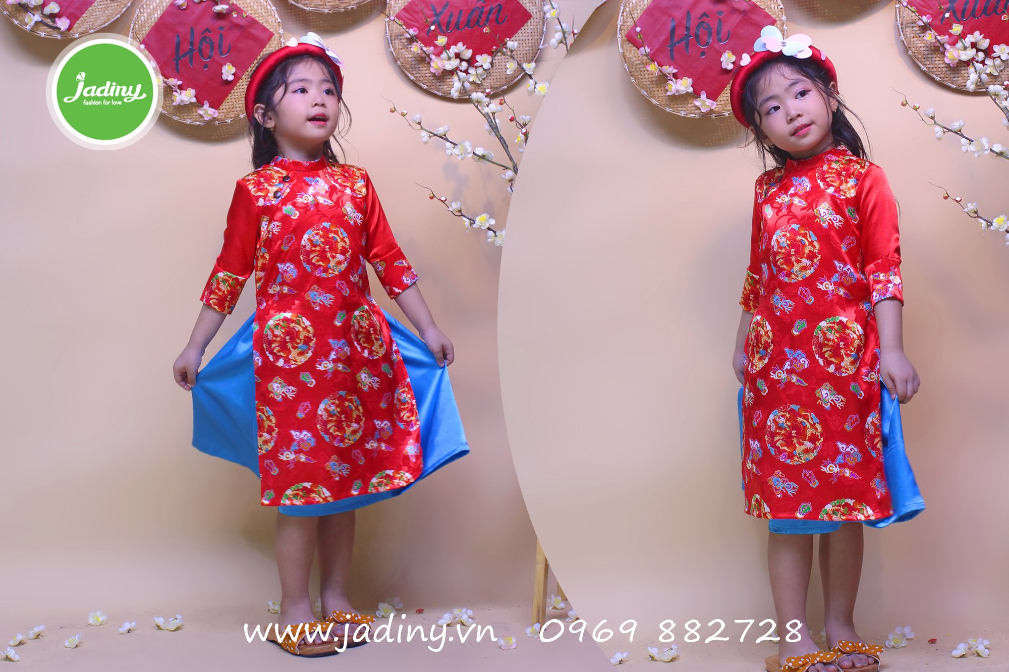 áo dài trẻ em tại Hải Phòng